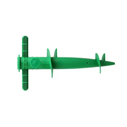 Parasolharing - groen - kunststof - D22-32 mm x H31 cm 2
