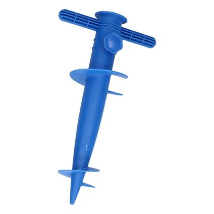 Benson Blauwe parasolhouder / parasolboor - 30 cm