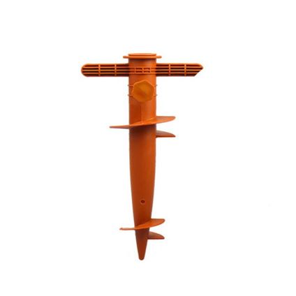 Parasolharing - oranje - kunststof - D22-32 mm x H31 cm