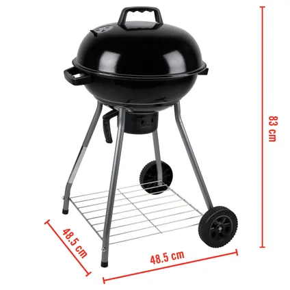 BBQ Collection Barbecue Ø 45 cm Houtskool 2