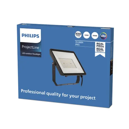 Projecteur Philips ProjectLine - 100W - Lumière blanche chaude 4