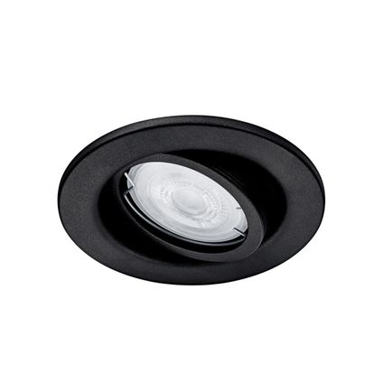 Spot LED Philips Fresco 1x4.6W orientable noir 230V