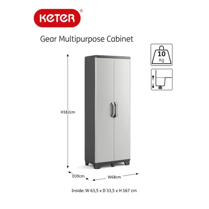 Keter Gear armoire multipurpose 3