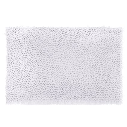 Atmosphera Badkamer kleedje/badmat voor vloer - 50x80 cm - grijs