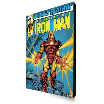 The Invincible Iron Man - Canvas - 70x50 cm 3