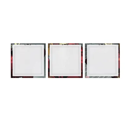 Set de 3 toiles imprimées Iron Man Classic 30 x 90cm Multicolore 4