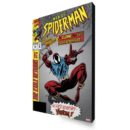 Toile imprimée La toile de Spiderman 70 x 50cm Multicolore 3