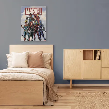 Toile imprim�e Le groupe Marvel Avengers 2