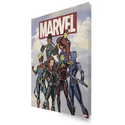 Toile imprim�e Le groupe Marvel Avengers 3