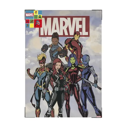 Toile imprim�e Le groupe Marvel Avengers 4