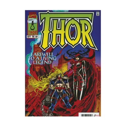Disney | Marvel Comics | The Mighty Thor - Canvas - 70x50 cm