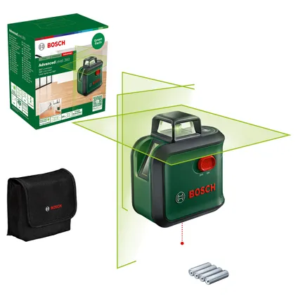 Laser ligne Bosch AdvancedLevel 360 Premium dans sac
