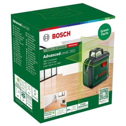 Laser ligne Bosch AdvancedLevel 360 Premium dans sac 3