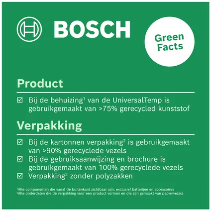 Bosch thermodetector UniversalTemp 8