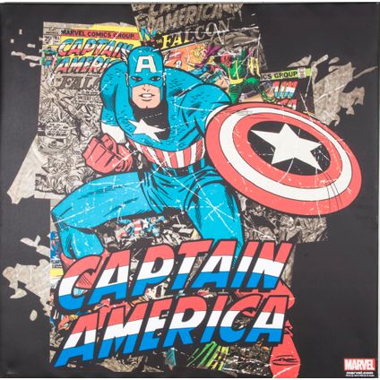 Captain America - 70x70cm