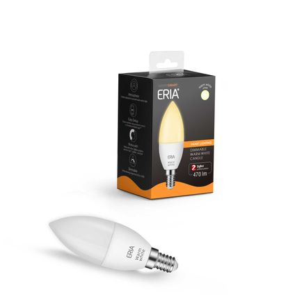 Lampe bougie AduroSmart ERIA® blanc chaud, E14