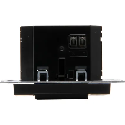 Prise de courant à encastrer Kopp Athenis USB double noir mat 4