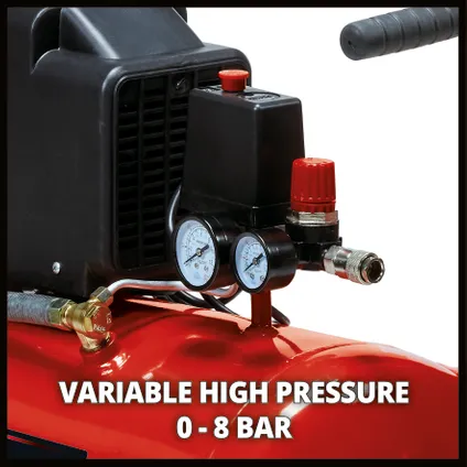 Einhell compressor met olie TC-AC 190/50/8 - 1500W - 8 bar - 2PK 4