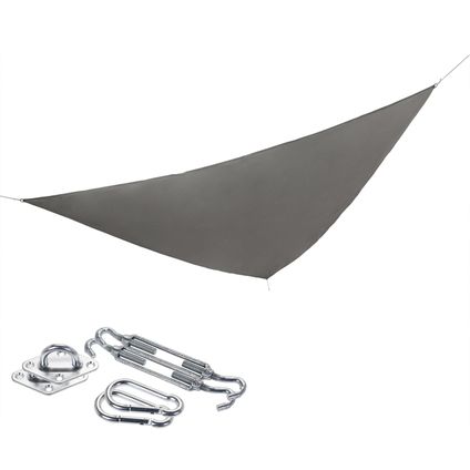 HI Schaduwdoek driehoek - incl. bevestigingsmateriaal - 5 m