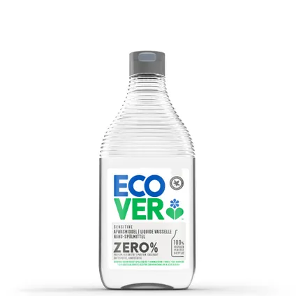 Ecover - Afwasmiddel Zero - 8 x 450 ml - Voordeelverpakking