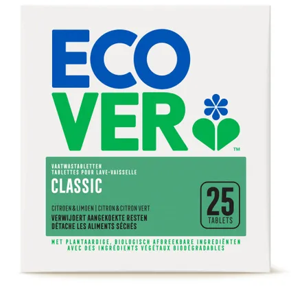 Ecover Tablettes Lave-Vaisselle Classic Box 300 pcs + 950ML Liquide Vaisselle 4