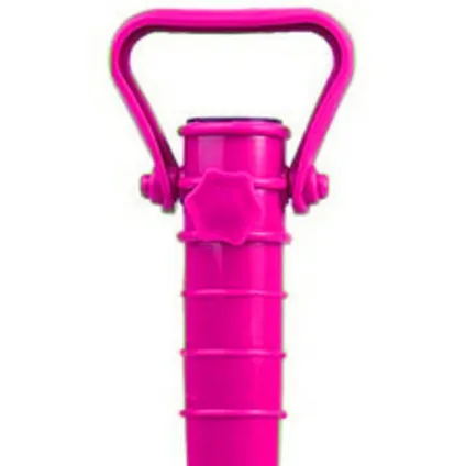 Parasolharing - roze - kunststof - D40 mm x H37 cm - parasolhouder 2