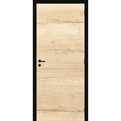 Bloc-porte Thys Concept Woodfeeling Natural Oak + Kit Black 73x201,5cm