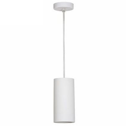 Hanglamp Armatuur - plafondlamp - wit - LADE - voor GU10 lampjes - 13cm hoog - ⌀6cm - Aluminium