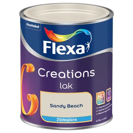 Flexa Creation sandy beach lak zijdeglans 750ml 2