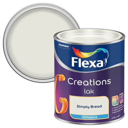 Flexa Creation simply bread lak zijdeglans 750ml