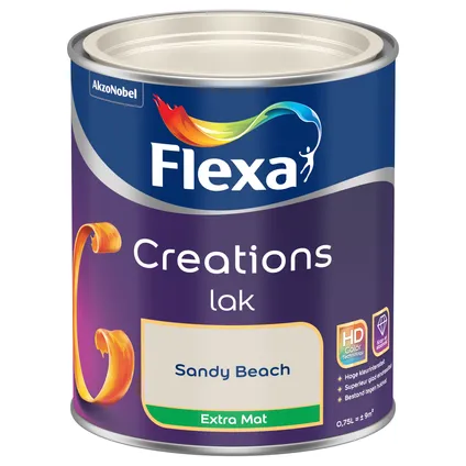 Flexa Creation sandy beach lak extra mat 750ml 2