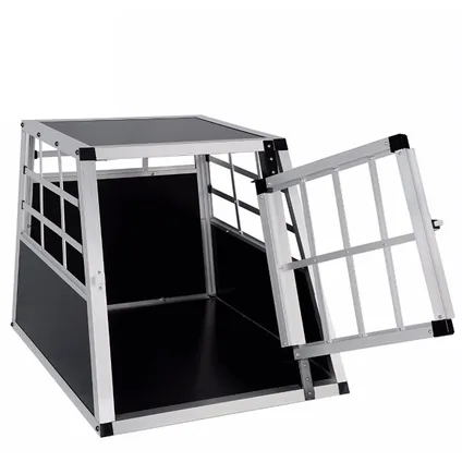 4animalz® petit Autobench chien - Cage pour chien en aluminium