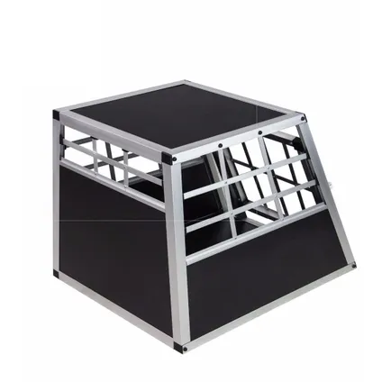 4animalz® petit Autobench chien - Cage pour chien en aluminium 4