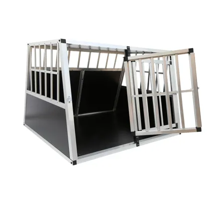 4animalz® Trapeze model Black Autobench Large voor grote Hond 3
