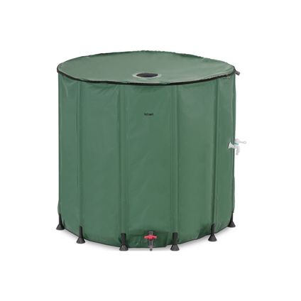 hillvert Réservoir d'eau de pluie - pliable - 1000 l HT-WT-1000LN