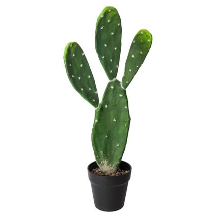 Atmosphera Kunstplant - cactus - in kunststof pot - 60 cm