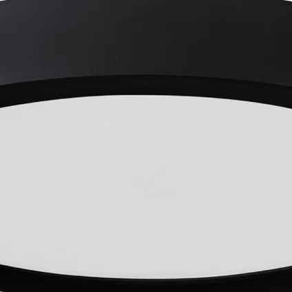 EGLO plafondlamp Idun-E zwart ⌀30cm koel wit 24W 3