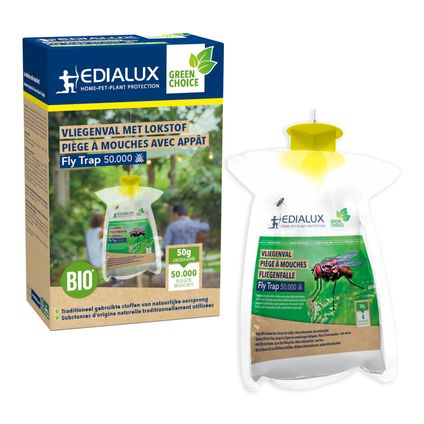 Piège à mouches Edialux Ecologic Fly Trap Box - pour 50.000 mouches