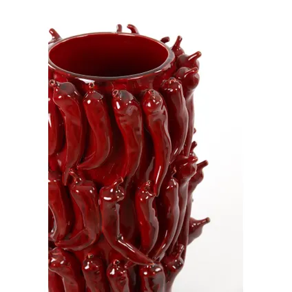 Light & Living - Vase PEPPER - 26,5x25x39cm - Rouge 2