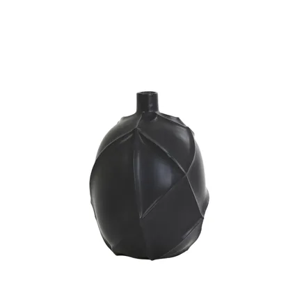 Light & Living - Vase VENTANO - Ø19x27cm - Noir
