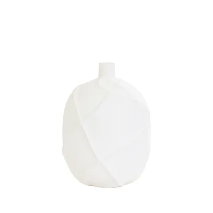 Light & Living - Vase VENTANO - Ø19x27cm - Blanc