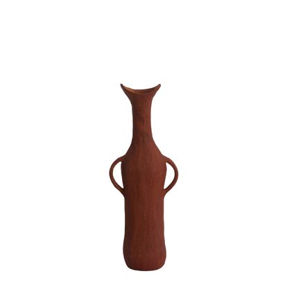 Light & Living - Vase ANCONI - 15x9,5x40cm - Rouge