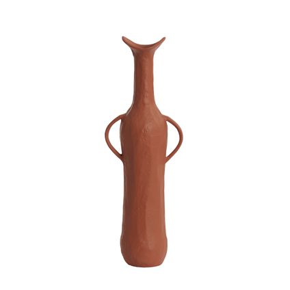 Light & Living - Vase ANCONI - 17x11x50.5cm - Rouge