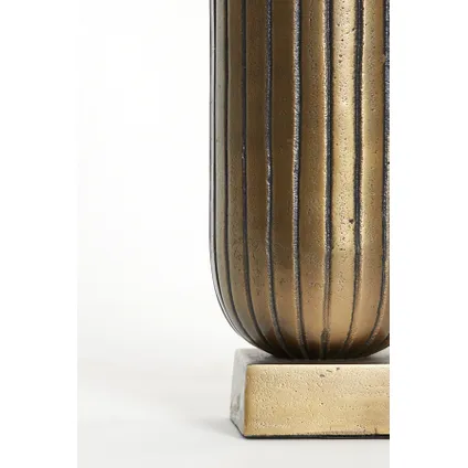 Light & Living - Vase JIRONA - Øn/ax38cm - Bronze 2