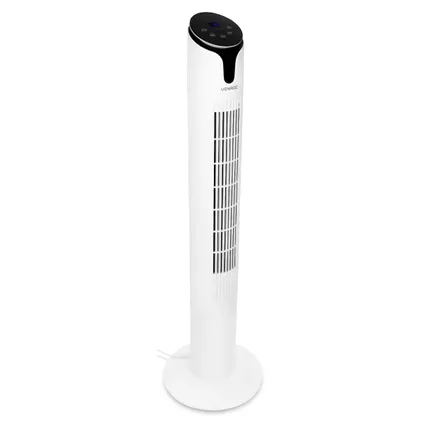 VONROC Luxe Ventilator - Torenventilator – hoogte 110 cm – Incl. afstandsbediening - 3 snelhe-den –