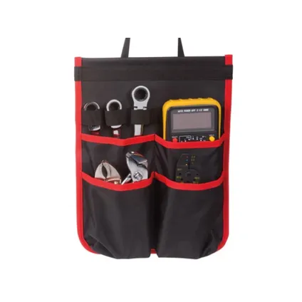 Toolland Sac à dos pour outils, polyester, 4 compartiments, noir/rouge, 38 x 50 x 20 cm 6