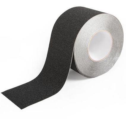 Antislip tape standaard zwart B=100mm L=18,3m