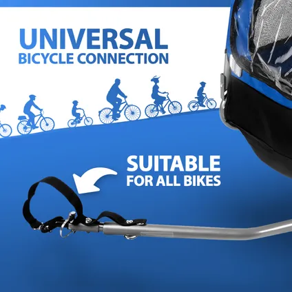 Bicycle Gear Remorque de Vélo pour Chien Pliable 5