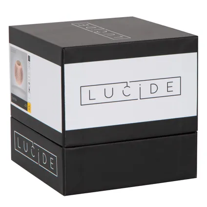 Lucide CINTRA - Oplaadbare Tafellamp - Accu/Batterij - Ø 9 cm - LED Dimb. - 1x1,5W 2700K - 3 StepDim - Transparant 7