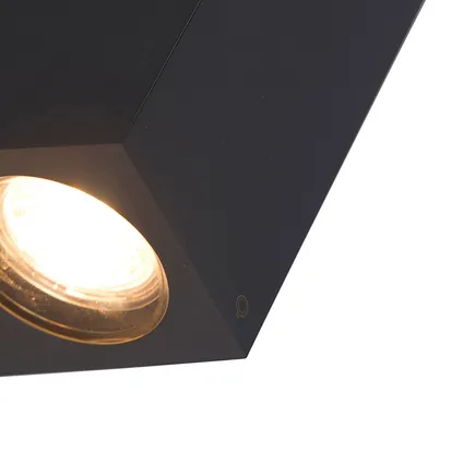 QAZQA Smart wandlamp grijs van kunststof Incl. 2 Wifi GU10 - Baleno 8